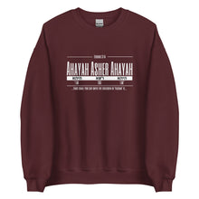 Load image into Gallery viewer, Ahayah Asher Ahayah | Unisex Sweatshirt