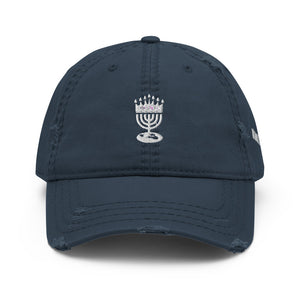 Menorah Logo Dad Hat